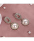 ფოტო #3 პროდუქტის Women's Embellished Snowball Drop Earrings