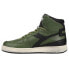 Фото #6 товара Diadora Mi Basket Used High Top Mens Green Sneakers Casual Shoes 158569-C2341