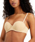 Women's Naked Glamour Strapless Push-Up Bra QF5677