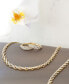 Фото #3 товара Wrapped in Love diamond All-Around 17" Collar Necklace (1 ct. t.w.) in 10k Gold, Created for Macy's