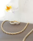 Фото #3 товара Diamond All-Around 17" Collar Necklace (1 ct. t.w.) in 10k Gold, Created for Macy's