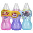 Фото #1 товара Nuby, Clik-it FlexStraw Cup, для детей от 12 месяцев, для девочек, 3 упаковки по 300 мл (10 унций)