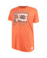 Men's Orange Oklahoma State Cowboys Big and Tall Mock Twist T-shirt