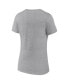 ფოტო #3 პროდუქტის Women's Heather Gray Vegas Golden Knights 2023 Stanley Cup Champions Locker Room V-Neck T-shirt