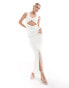 Фото #2 товара SNDYS wear 2 ways cut out detail dress in white