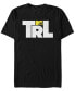 MTV Men's Total Request Live Box Letters Logo Short Sleeve T-Shirt Черный, S - фото #1