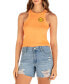 ფოტო #1 პროდუქტის Juniors' Have Fun Patch Tank Top