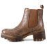 Фото #3 товара Diba True Pran Cer Chelsea Womens Brown Casual Boots 24320-213