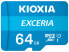 Фото #2 товара Kioxia Exceria - 64 GB - MicroSDXC - Class 10 - UHS-I - 100 MB/s - Class 1 (U1) - Карта памяти 64 ГБ