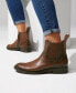 Linc Casual Leather Booties