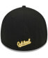 Men's Black Oakland Athletics Logo 39THIRTY Flex Hat