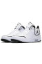 Фото #2 товара Air Jordan Courtside 23 'White Black' Leather Sneaker Erkek Deri Basketbol Ayakkabısı Limited E