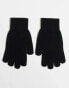 Vero Moda touchscreen gloves in black