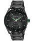 ფოტო #1 პროდუქტის Drive from Citizen Eco-Drive Men's Black Ion-Plated Stainless Steel Bracelet Watch 42mm BM6985-55E