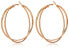 Fashion bronze hoop earrings