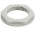 Фото #1 товара Weidmüller 1772460000 - Lock nut - Polyamide - White - M20 - 6 mm - 1.9 g