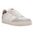 Diadora B.Elite H Leather Dirty Lace Up Mens Off White Sneakers Casual Shoes 17