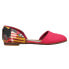 Фото #1 товара TOMS Jutti D'orsay Slip On Womens Pink Flats Casual 10016366T