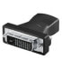 Wentronic 68482 - HDMI 19pin F - DVI-D 24+1pin M - Black