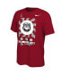Men's Red Georgia Bulldogs College Football Playoff 2022 Peach Bowl Media Night T-shirt