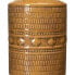 Vase 18 x 18 x 32,5 cm Ceramic Mustard