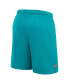 Men's Aqua Miami Dolphins Arched Kicker Shorts