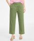 ფოტო #3 პროდუქტის Women's Pleated Chino Ankle Pants, Created for Macy's