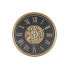 Фото #1 товара Настенное часы Home ESPRIT Чёрный Позолоченный Стеклянный Железо 80 x 9,5 x 80 cm