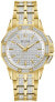 Фото #1 товара Ladies Bulova Crystal Octava Ladies Watch 98L302 Silver-Tone Gold-Tone Classic