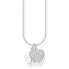 Фото #1 товара Thomas Sabo Kette Kleeblatt mit Herz Pavé 925 Sterlingsilber Zirkonia KE2097-051-14-L45V