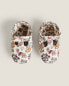 Фото #3 товара Floral print fabric children's booties