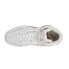 Фото #8 товара Diadora Magic Basket Mid Leather High Top Womens White Sneakers Casual Shoes 17
