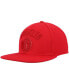 Фото #4 товара Men's Red Brooklyn Nets Cherry Wool Snapback Hat