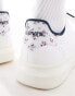 Levi's Ellis trainers with floral tab in white