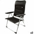 Фото #1 товара Пляжный стул Aktive Deluxe Складной Чёрный 49 x 105 x 59 cm (2 штук)