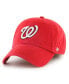 Фото #1 товара Men's Red Washington Nationals Franchise Logo Fitted Hat