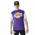 Фото #1 товара Футболка мужская New Era NBA Colour Insert LA Lakers Фиолетовая