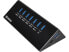 Фото #1 товара SANDBERG USB 3.0 Hub 6+1 ports - USB 3.2 Gen 1 (3.1 Gen 1) Micro-B - USB 3.2 Gen 1 (3.1 Gen 1) Type-A - 5000 Mbit/s - Black - 0.7 m - RoHS compliance