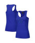 ფოტო #1 პროდუქტის Women's Royal Seattle Seahawks Triple Tonal Racerback Tank Top