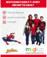 Toddler Boys Spider-Man Matching Family Cosplay T-Shirt to Adult