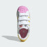 儿童 adidas originals Superstar 运动 轻便 中帮 儿童板鞋 米色