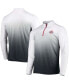 ფოტო #1 პროდუქტის Men's Gray Ohio State Buckeyes Team Magic Quarter-Zip Jacket