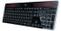 Фото #7 товара Logitech Wireless Solar Keyboard K750 - Full-size (100%) - Wireless - RF Wireless - AZERTY - Black