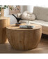 Vintage like Style Bucket Shaped Coffee Table Set for Office, Dining Room and Living Room(Two-piece Set)