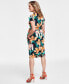 Women's Printed Wrap Dress, Created for Macy's