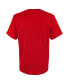 ფოტო #2 პროდუქტის Big Boys Red Philadelphia Phillies 2023 Postseason Locker Room T-shirt