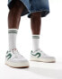 Фото #5 товара Levi's Glide L chunky trainers with patch logo in white and green