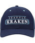Фото #2 товара Men's Deep Sea Blue Seattle Kraken LOFI Pro Snapback Hat