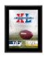 Фото #3 товара Pittsburgh Steelers 10.5" x 13" Sublimated Super Bowl Champion Plaque Bundle