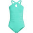 Фото #13 товара Women's High Neck to One Shoulder Multi Way One Piece Swimsuit